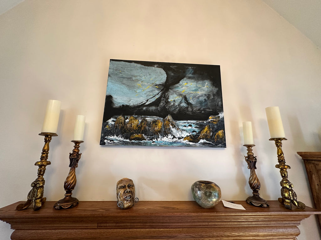 California Sea — Original Acrylic Painting