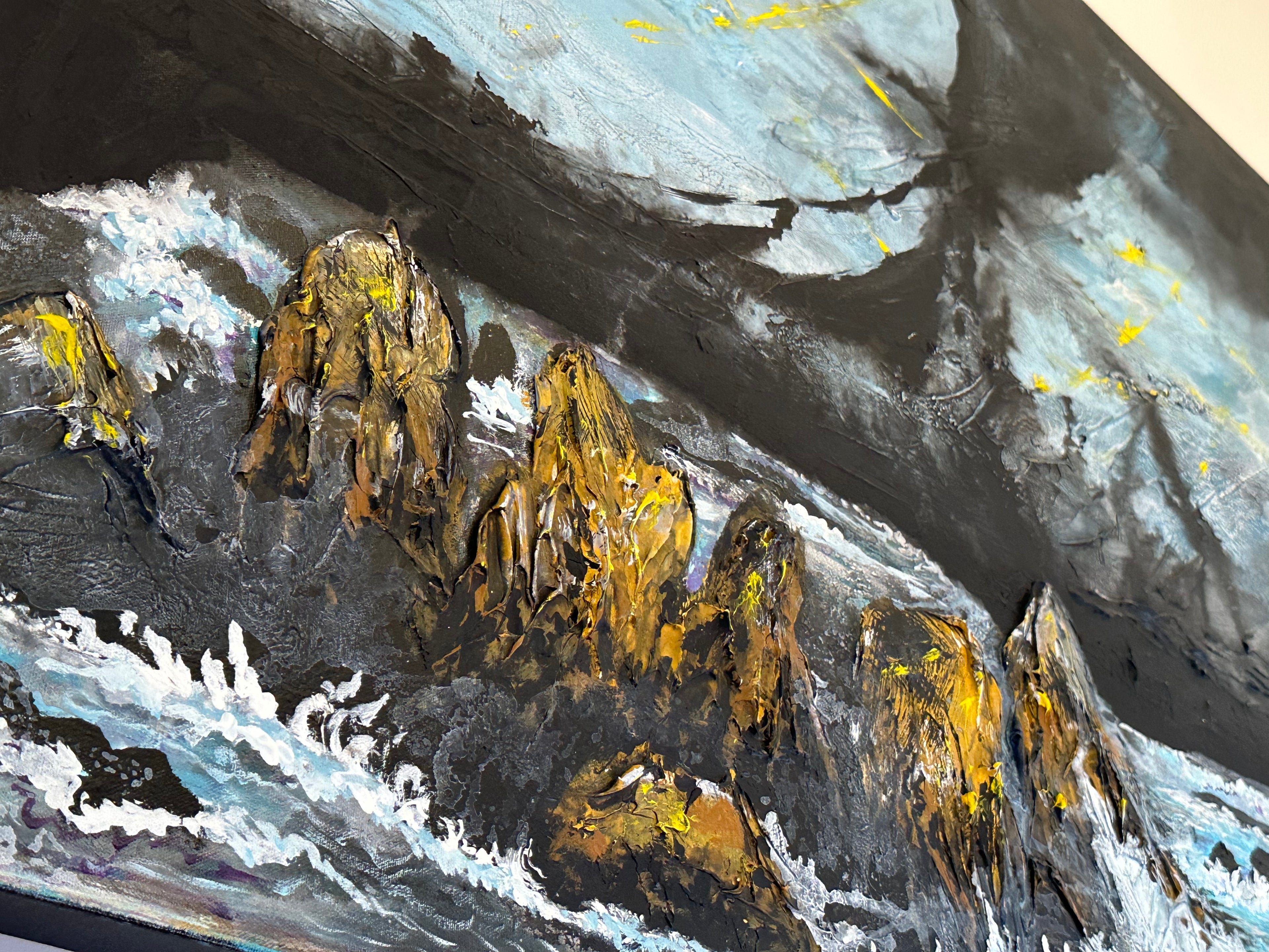 California Sea — Original Acrylic Painting