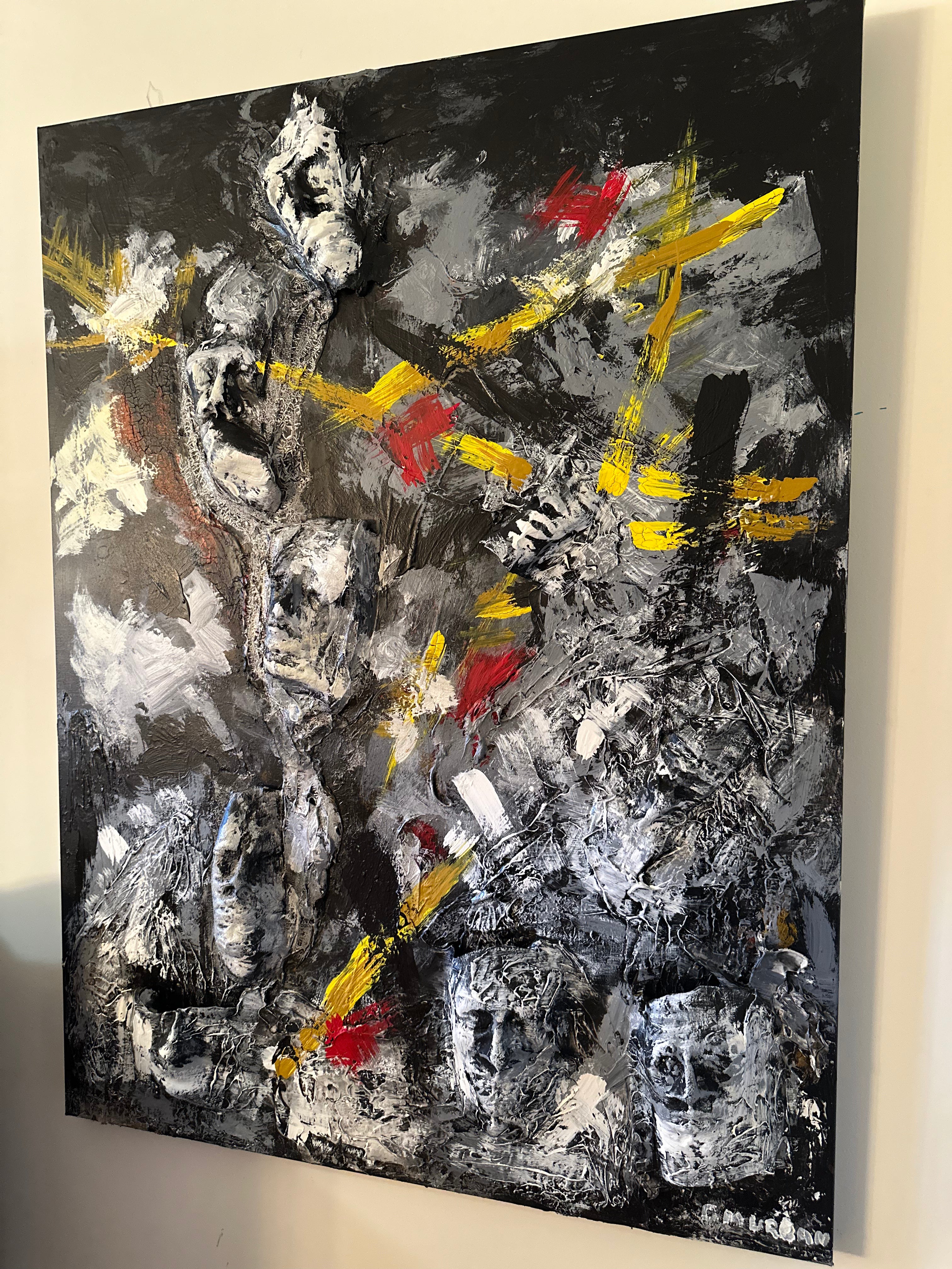 Faces — Original Abstract Expressionist Painting