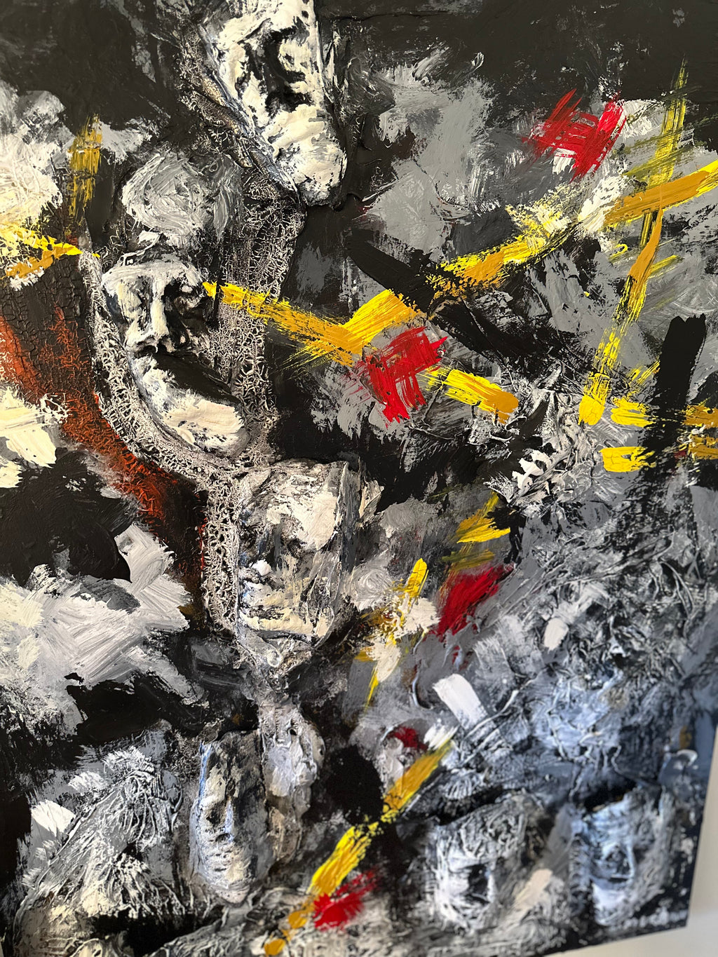 Faces — Original Abstract Expressionist Painting