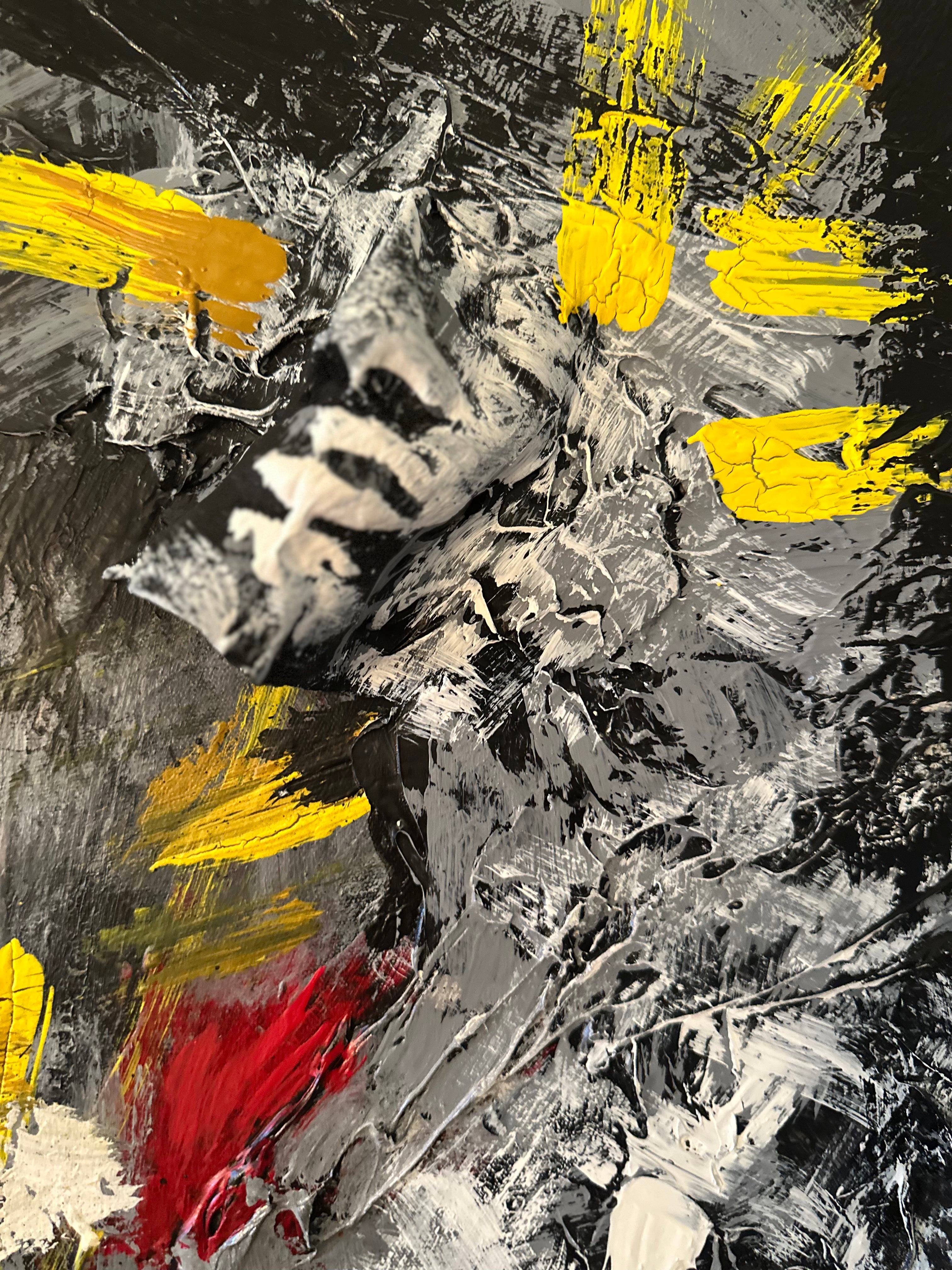 Faces — Original Abstract Expressionist Painting