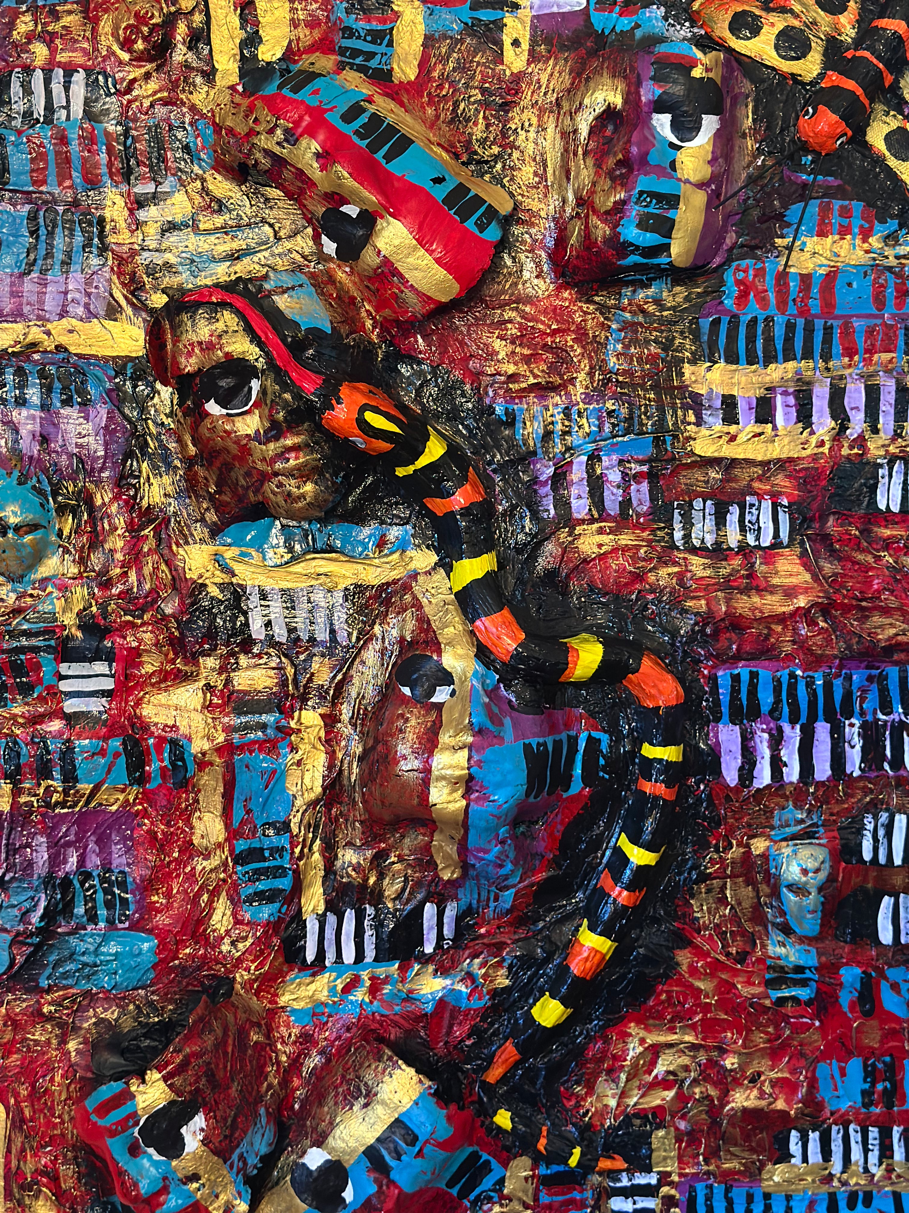 Carnival — Original Abstract Mixed-Media Painting