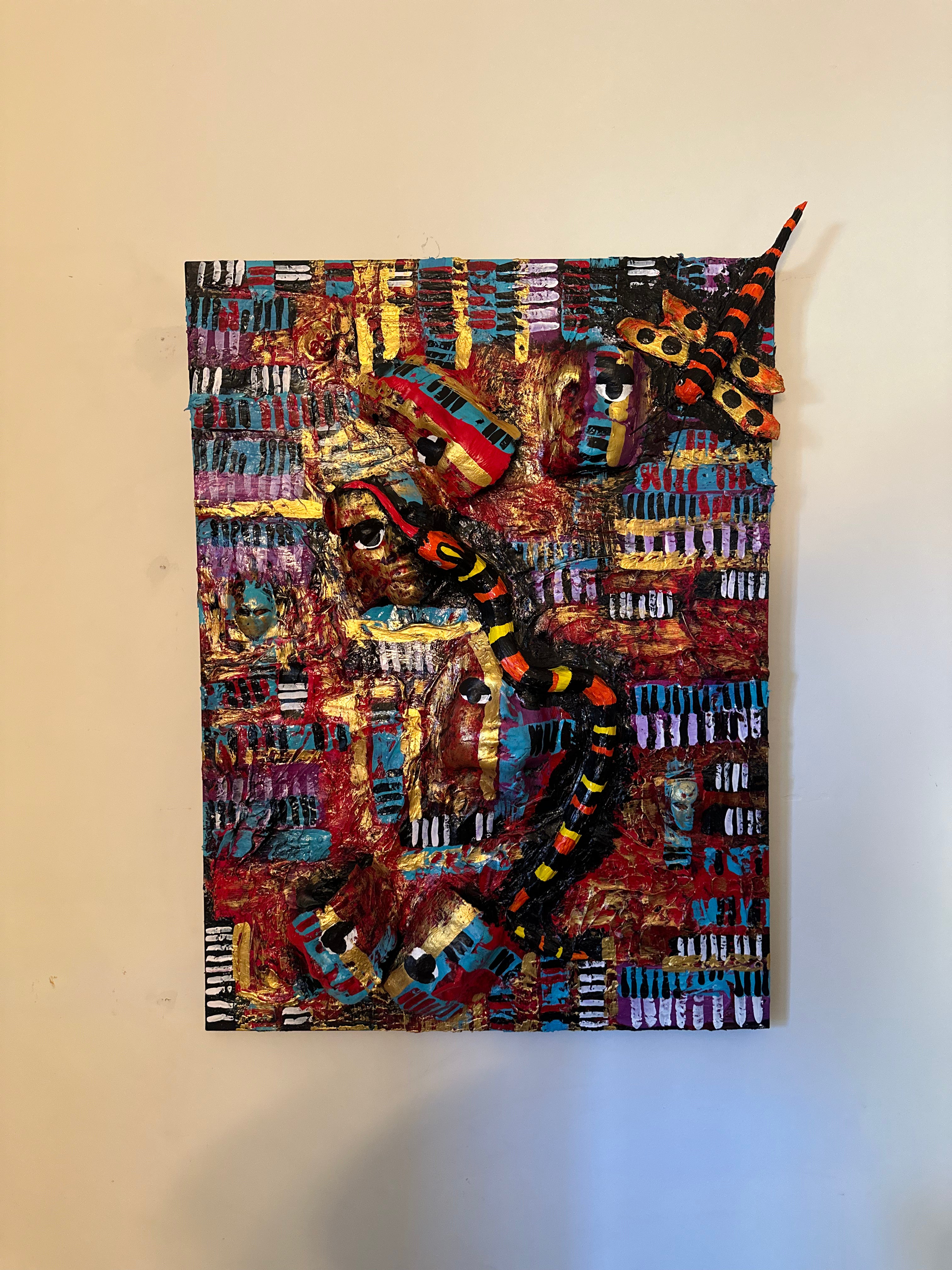 Carnival — Original Abstract Mixed-Media Painting