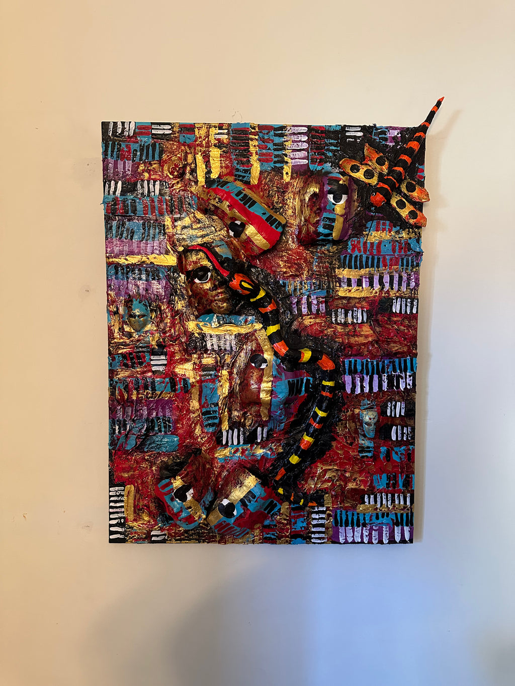 Carnival — Original Abstract Mixed-Media Painting