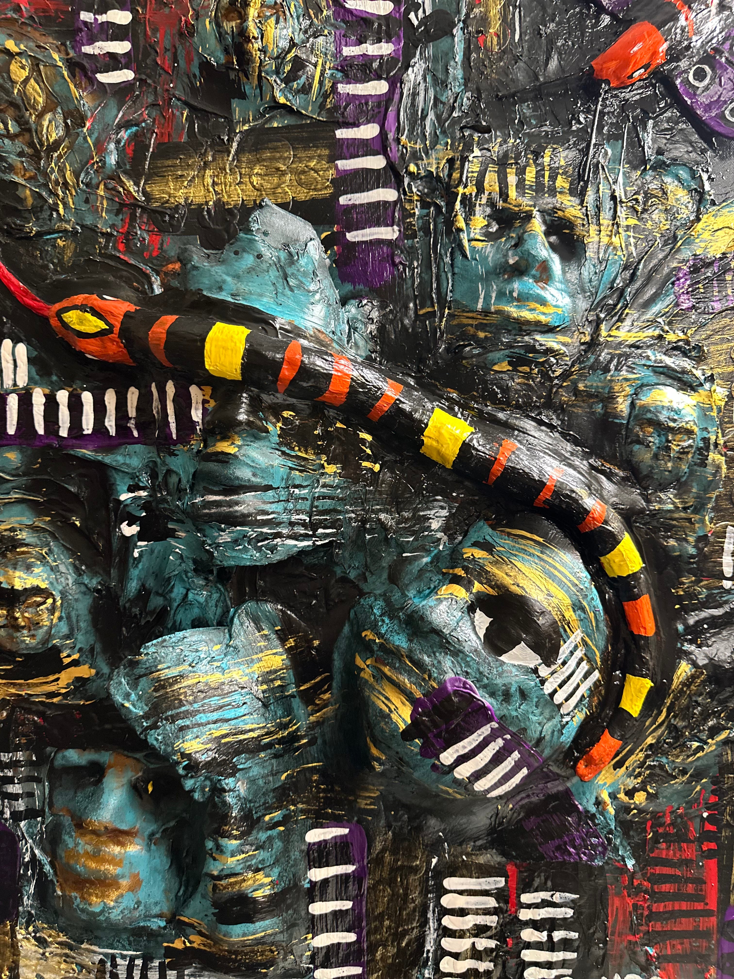Dragon Fly — Original Mixed-Media Sculptural Artwork