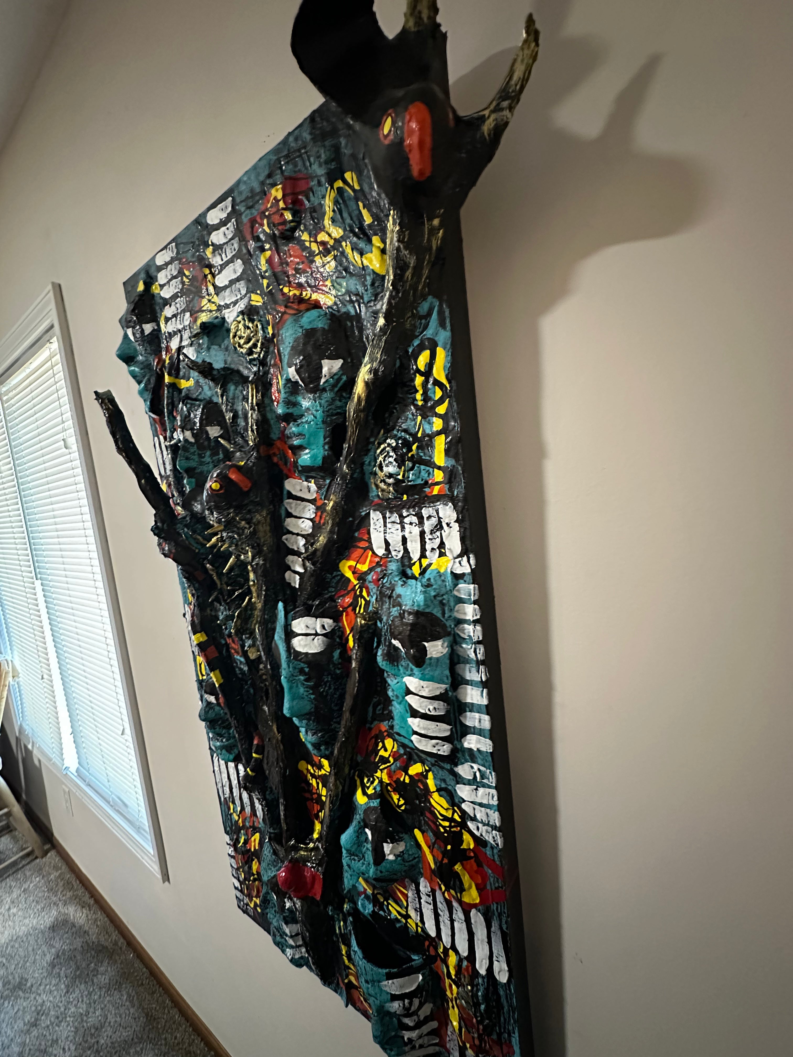 Blackwood Forest — Original Mixed-Media 3D Textured Artwork