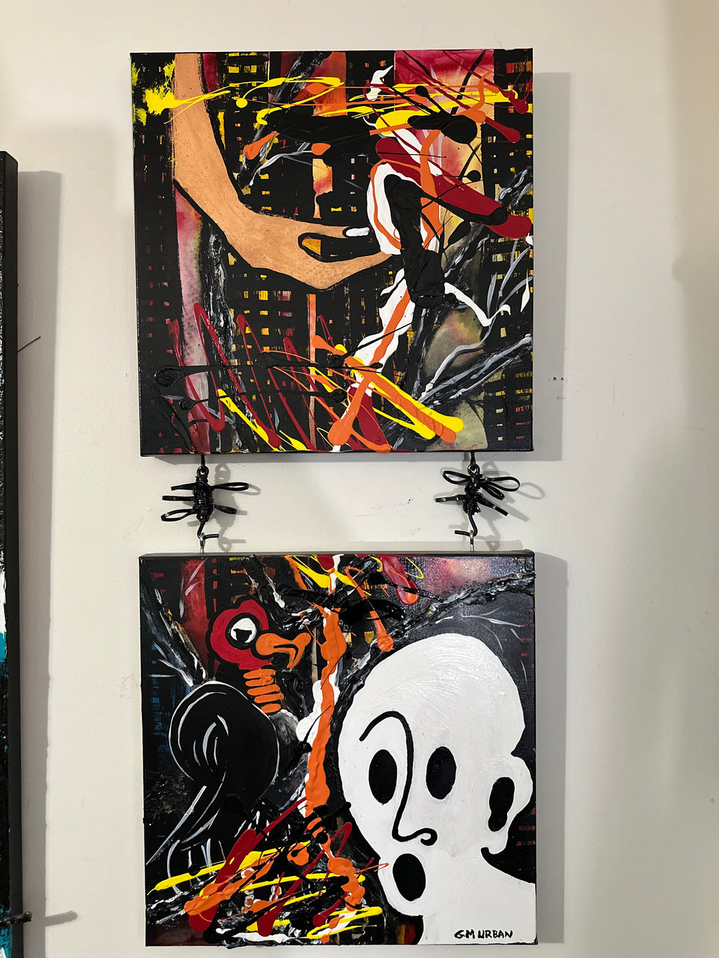 State of the Economy — Original Mixed-Media Commentary Art