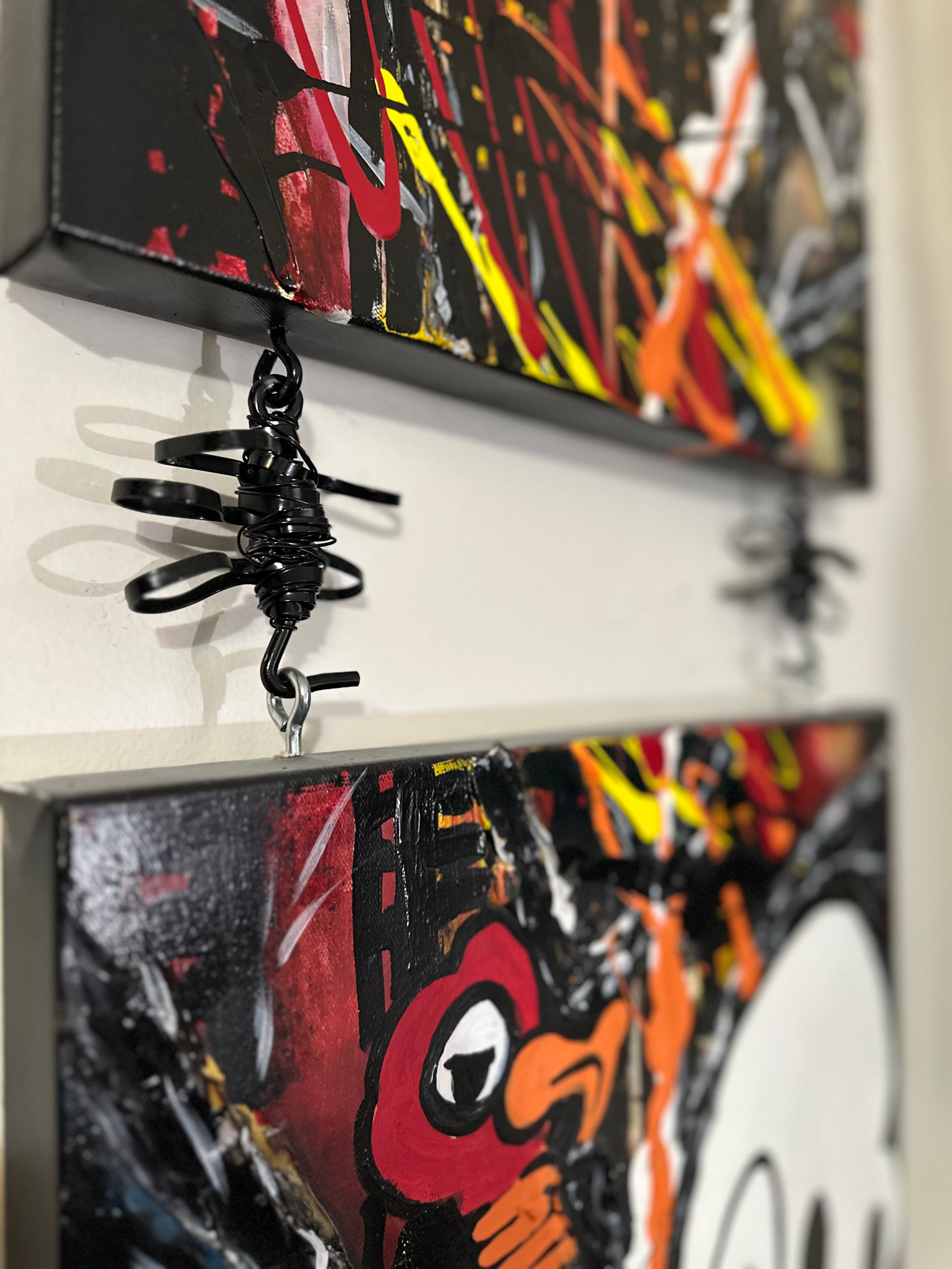 State of the Economy — Original Mixed-Media Commentary Art