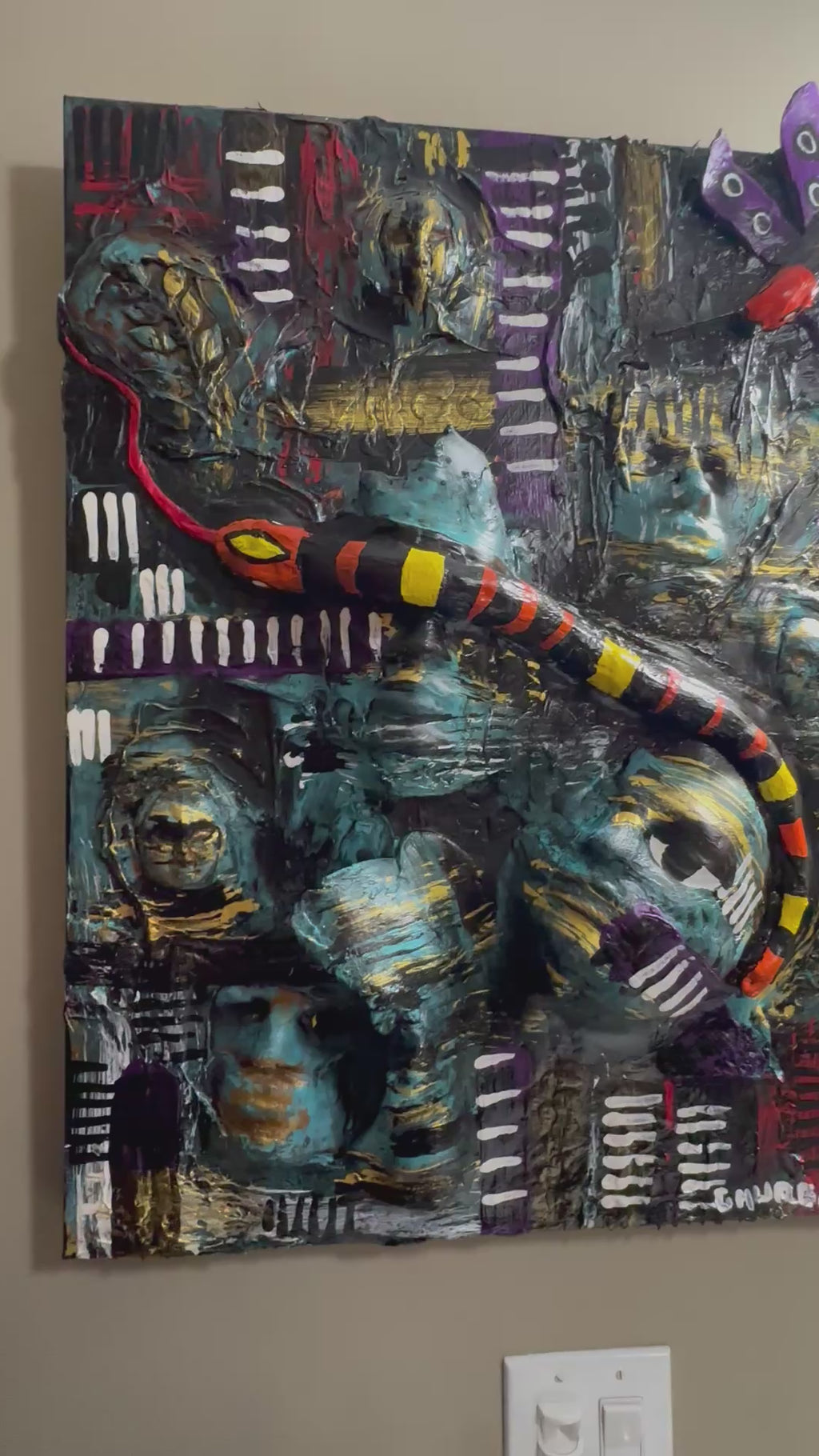 Dragon Fly — Original Mixed-Media Sculptural Artwork